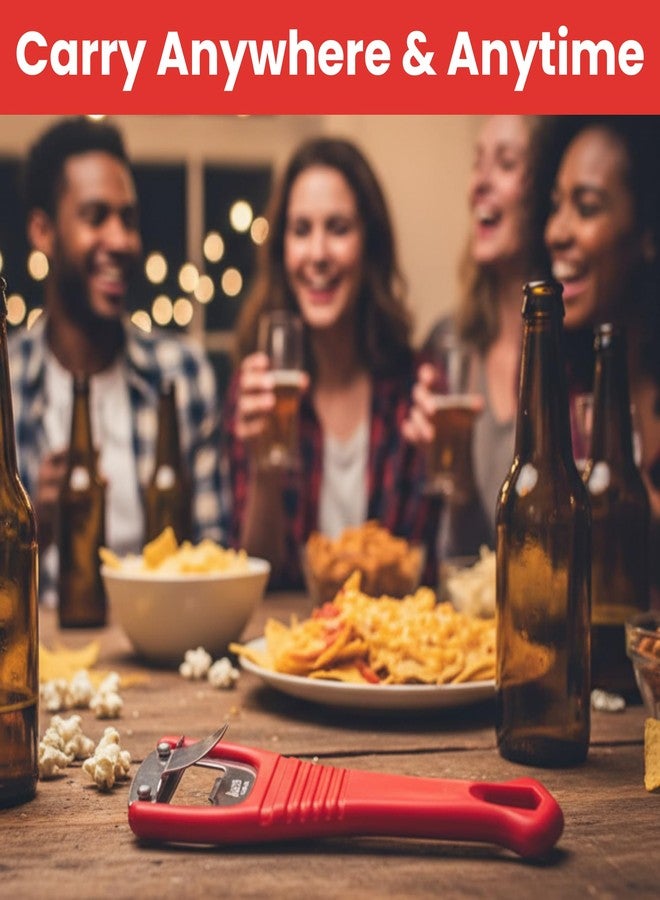 رويال فتاحة زجاجات مسطحة من الفولاذ المقاوم للصدأ من رويال، فتاحة زجاجات/علب بيرة، مثالية للمنزل والمطاعم والحانات، سهلة الاستخدام، من مستلزمات البارات - Image 4